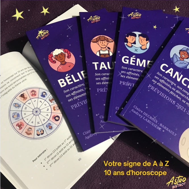 Collection des 12 livres sur les signes du Zodiaque